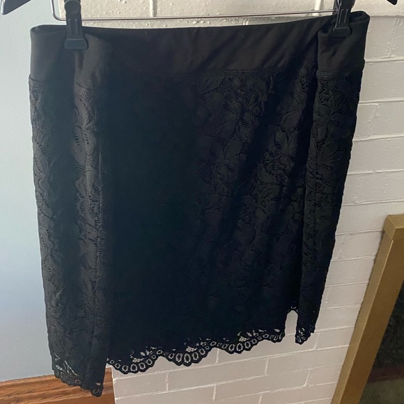 NWT Sz 3x J. Jill Lace Skirt - Picture 8 of 9